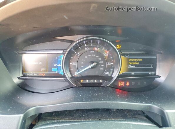 1FM5K7D80JGB62837 2018 FORD EXPLORER Charcoal უკანა სავარძლების ხედი