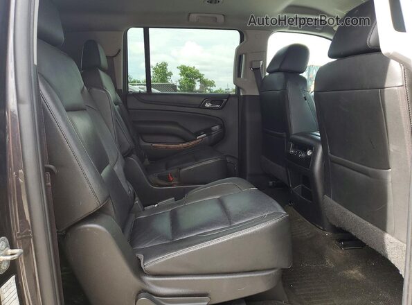 1GNSKJKC9HR149313 2017 CHEVROLET SUBURBAN Серый Вид подкапотного пространства