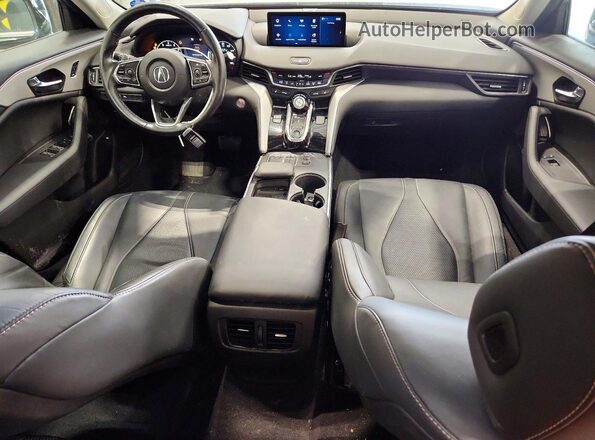 19UUB6F44NA001275 2022 ACURA TLX Gray Widok zestawu wskaźników
