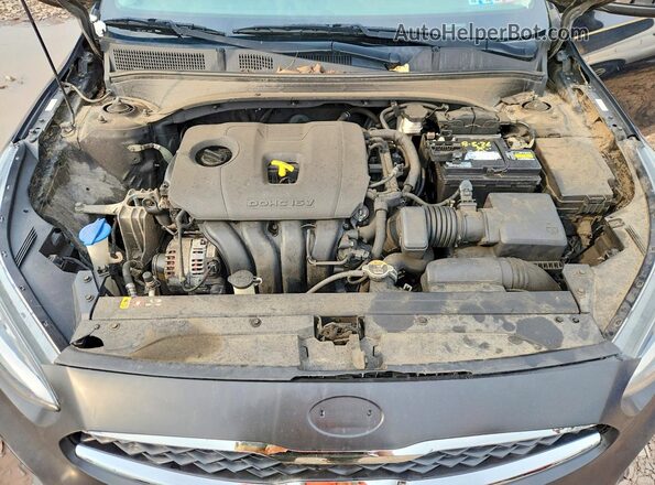 3KPF24AD4LE145566 2020 KIA FORTE Black ძრავის განყოფილების ხედი