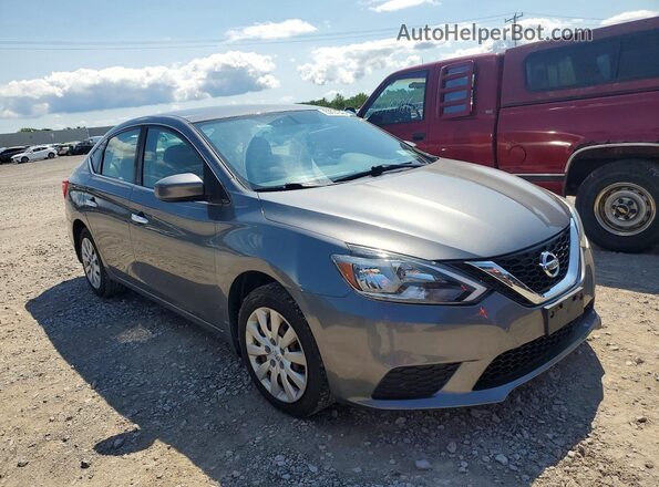 3N1AB7AP9JY337070 2018 NISSAN SENTRA Gray Вид спереду