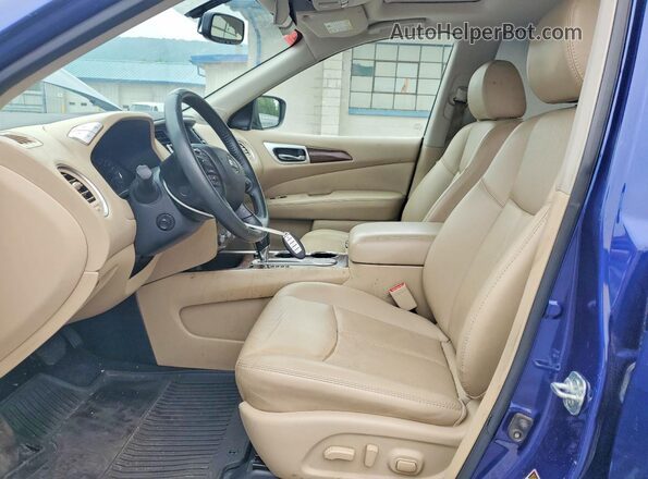 5N1DR2MN0JC620741 2018 NISSAN PATHFINDER Синий Вид панели приборов
