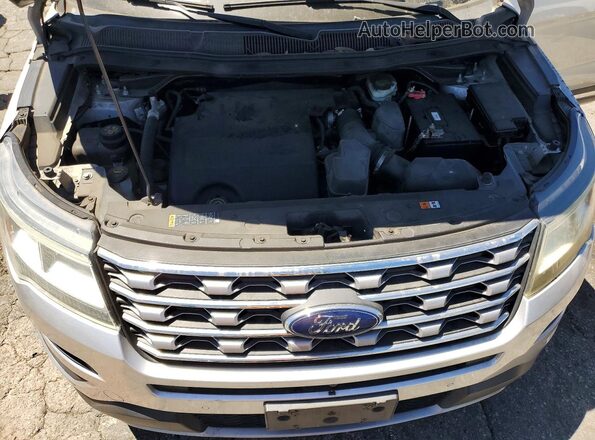 1FM5K8F89GGA76843 2016 FORD EXPLORER Silver VIN კოდის სტიკერის ხედი