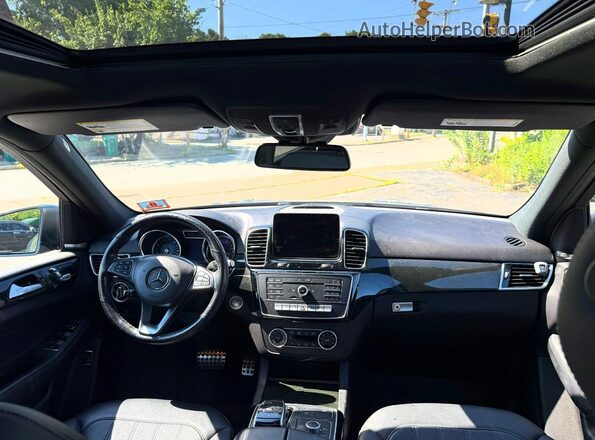 4JGDA5GB5KB218506 2019 MERCEDES-BENZ GLE-CLASS Gray Vista interior delantera