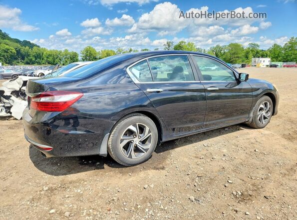 1HGCR2F33GA057928 2016 HONDA ACCORD Black Przód prawy