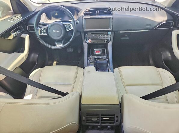 SADCK2FX3LA629049 2020 JAGUAR F-PACE Silver Սարքավորումների վահանակի տեսք