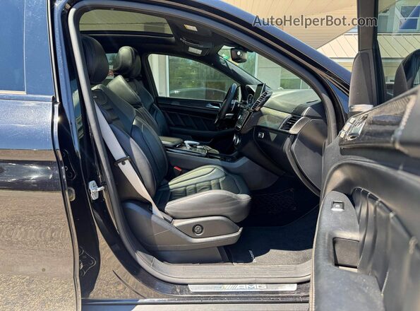 4JGED7FB7GA020743 2016 MERCEDES-BENZ GLE Black Vista frontal