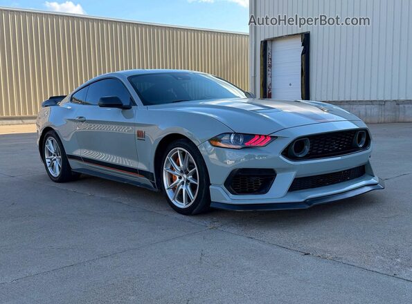 1FA6P8R01N5554218 2022 FORD MUSTANG Серый Задняя левая четверть