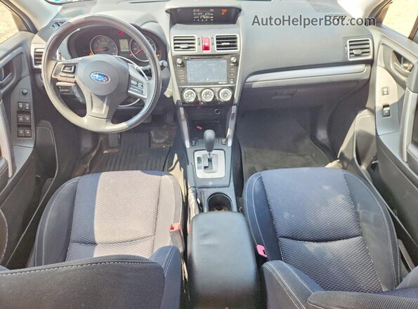 JF2SJADC9GH493190 2016 SUBARU FORESTER Silver Առջևի վահանակի տեսք