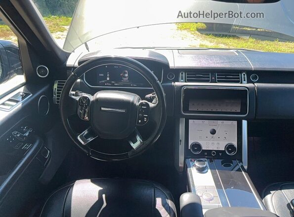 SALGS2RU4LA578538 2020 LAND ROVER RANGE Charcoal Rear seats view