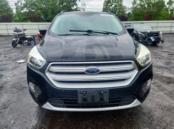 1FMCU9GDXJUB17136 2018 FORD ESCAPE Black უკანა ხედი