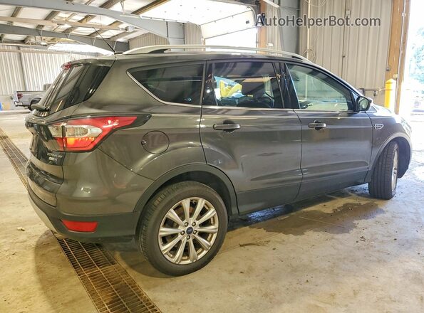 1FMCU9J97HUB40212 2017 FORD ESCAPE Gray Przód prawy