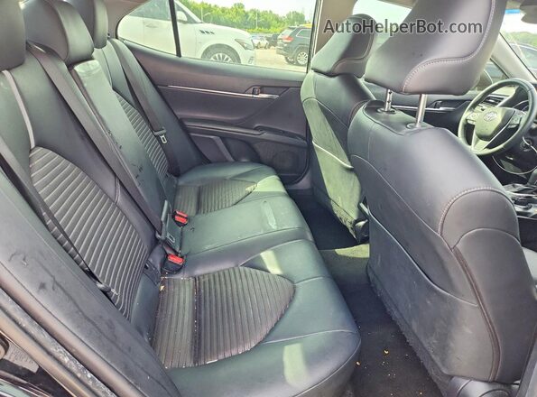 JTNB11HK9J3009647 2018 TOYOTA CAMRY Black Rear interior view