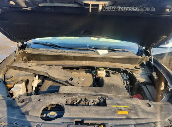 5N1DL0MM5KC568862 2019 INFINITI QX60 Black ძრავის განყოფილების ხედი