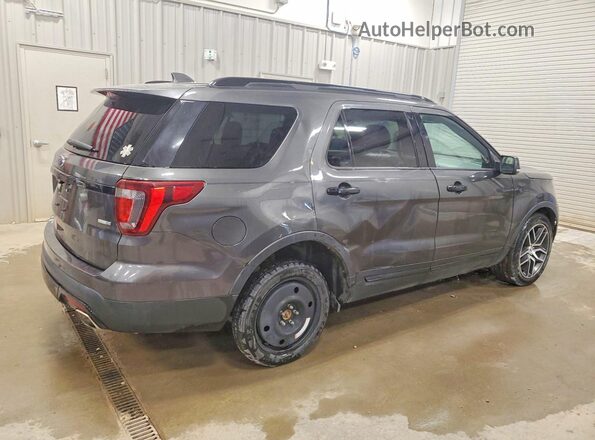 1FM5K8GT0GGD28353 2016 FORD EXPLORER Gray წინა მარჯვენა