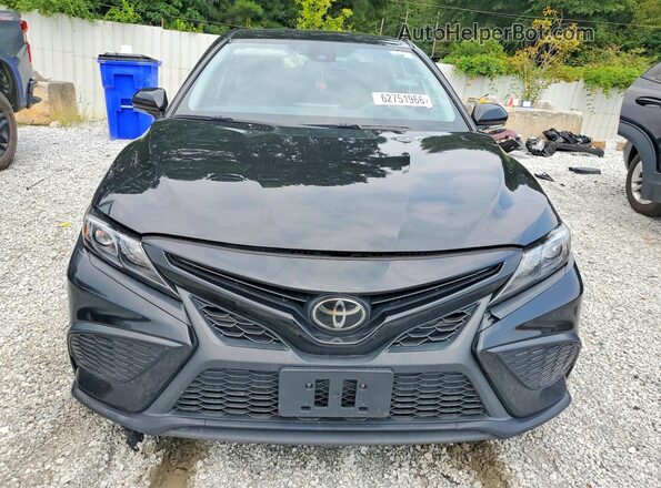 4T1G11AK4RU189447 2024 TOYOTA CAMRY Black Հետևի տեսք