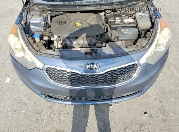 KNAFX4A65G5537425 2016 KIA FORTE Gray Շարժիչի բաժամունքի տեսք