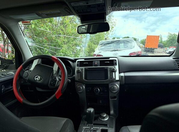 JTEBU5JR3J5536724 2018 TOYOTA 4RUNNER Black Widok tylnych siedzeń