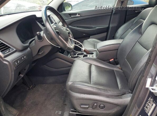 KM8J33A23HU352289 2017 HYUNDAI TUCSON Gray Dashboard view