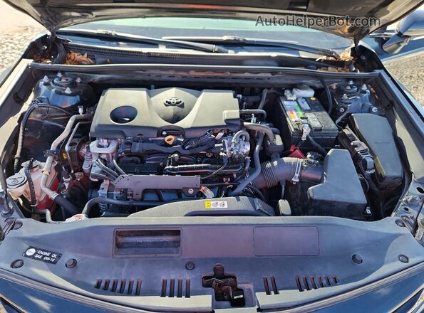 4T1G11AK4NU630472 2022 TOYOTA CAMRY Black ძრავის განყოფილების ხედი