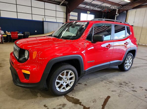 ZACNJBA18LPL21608 2020 JEEP RENEGADE Red Задня ліва чверть