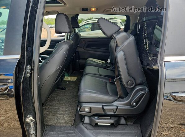 5FNRL6H68SB083367 2025 HONDA ODYSSEY Black Շարժիչի բաժամունքի տեսք