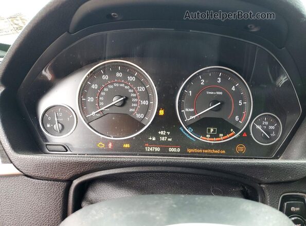WBA8F1C50JK898407 2018 BMW 3 SERIES Серый Вид задних сидений