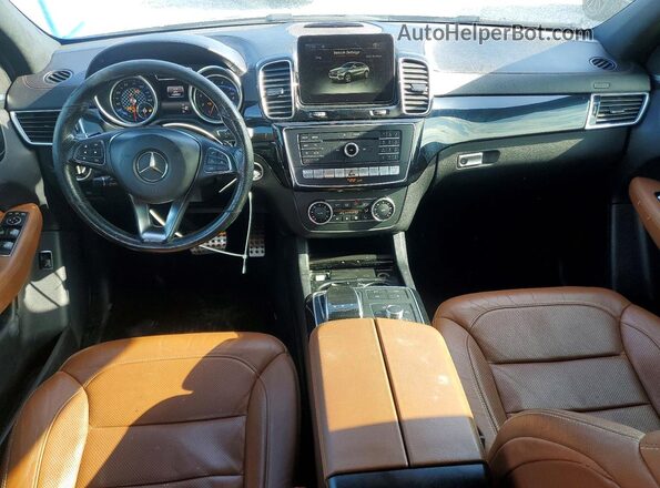 4JGED6EB5GA043692 2016 MERCEDES-BENZ GLE Синий Вид щитка приборов