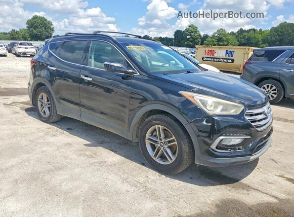 5XYZU3LB9JG534460 2018 HYUNDAI SANTA FE Black Դիմացի տեսք