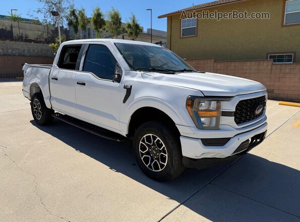 1FTFW1E5XPKE21354 2023 FORD F150 White Հետևի ձախ