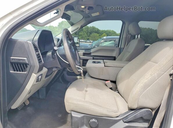 1FTEW1E50KFB18533 2019 FORD F150 White Vista del salpicadero
