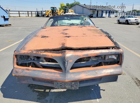 2T87A9L157821 1979 PONTIAC FIREBIRD Two Tone Rear view