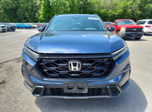 7FARS6H8XTE096843 2026 HONDA CR-V Blue Vista trasera
