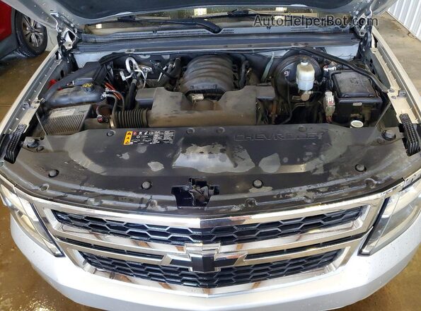1GNSKBKC1KR159380 2019 CHEVROLET TAHOE Silver VIN sticker view