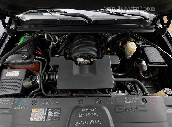 1GKS2FEC6GR333693 2016 GMC YUKON Черный Вид панели приборов