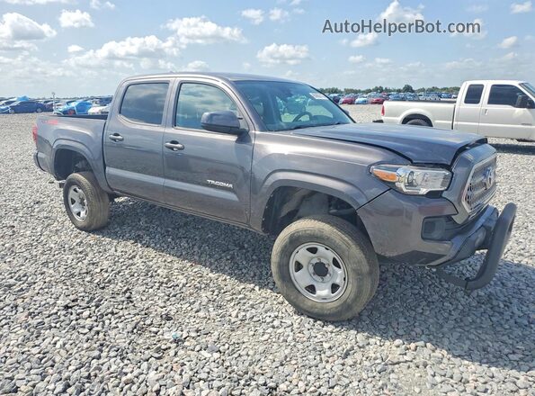 5TFCZ5AN2MX256597 2021 TOYOTA TACOMA Gray Вид спереду