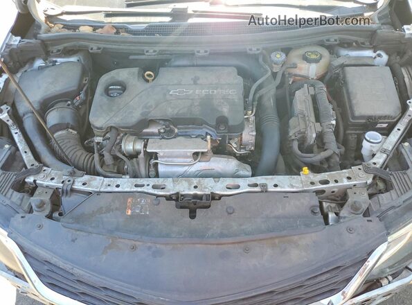 1G1BE5SM9H7168089 2017 CHEVROLET CRUZE Silver Engine compartment view