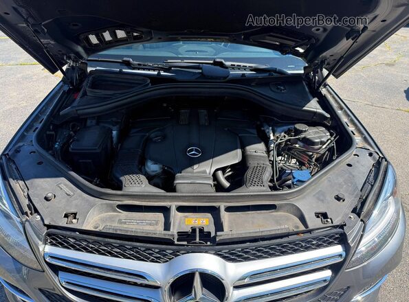 4JGDA5GB5KB218506 2019 MERCEDES-BENZ GLE-CLASS Gray Vista de los asientos traseros