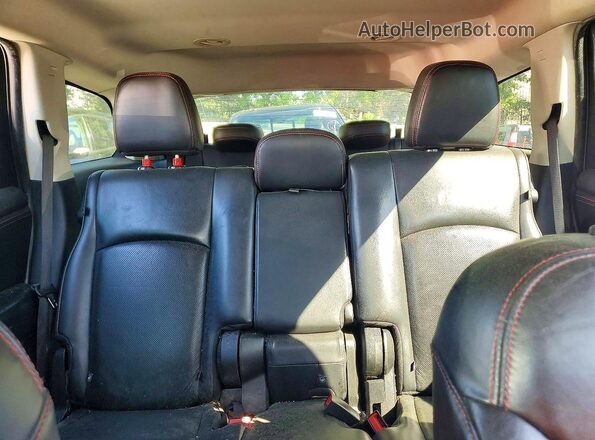 3C4PDDEG2HT610206 2017 DODGE JOURNEY White Вид задньої частини салону