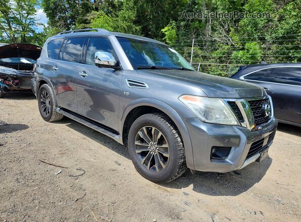 JN8AY2NE8H9702950 2017 NISSAN ARMADA Black Դիմացի տեսք