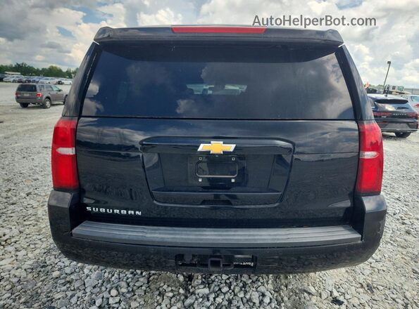 1GNSKHKC2GR148950 2016 CHEVROLET SUBURBAN Black Вид салону спереду