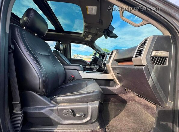 1FTEW1EF4HFA21904 2017 FORD F150 Black Front view