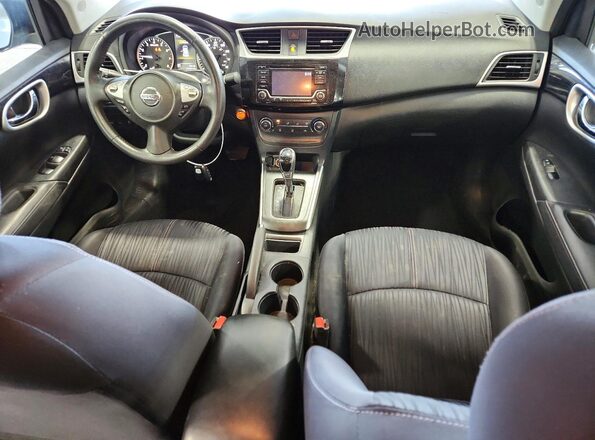 3N1AB7AP7GL648454 2016 NISSAN SENTRA Silver Instrument cluster view