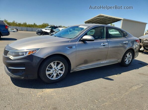 5XXGT4L34JG198455 2018 KIA OPTIMA Золотой Задняя левая четверть