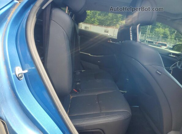KM8J3CA22HU302905 2017 HYUNDAI TUCSON Blue Widok wnętrza z tyłu
