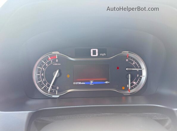 5FPYK3F75NB029741 2022 HONDA RIDGELINE White ხელსაწყოთა პანელის ხედი