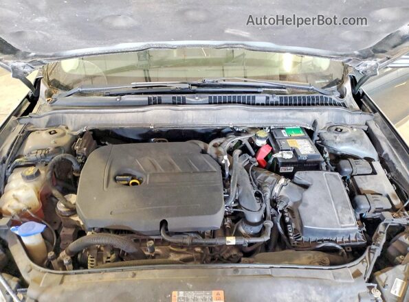 3FA6P0HD6GR107874 2016 FORD FUSION Charcoal ძრავის განყოფილების ხედი