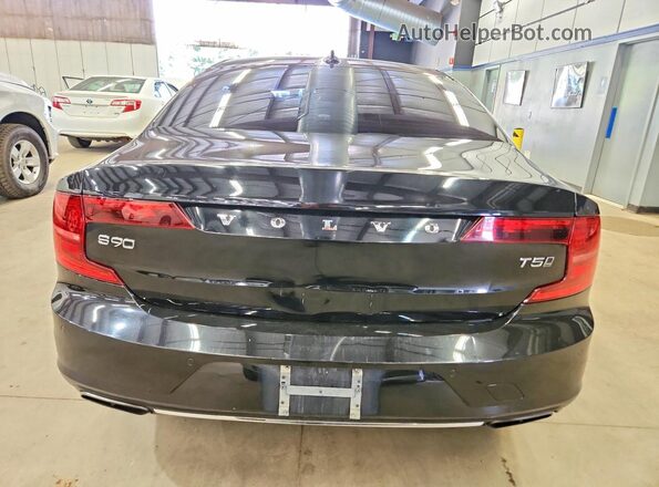 LVY102MKXJP056962 2018 VOLVO S90 Black Vista interior delantera