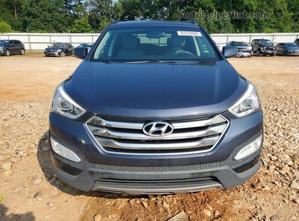 5XYZU3LB6GG357035 2016 HYUNDAI SANTA Синий Вид сзади