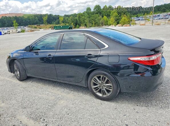 4T1BF1FK5HU637830 2017 TOYOTA CAMRY Black Задня права чверть